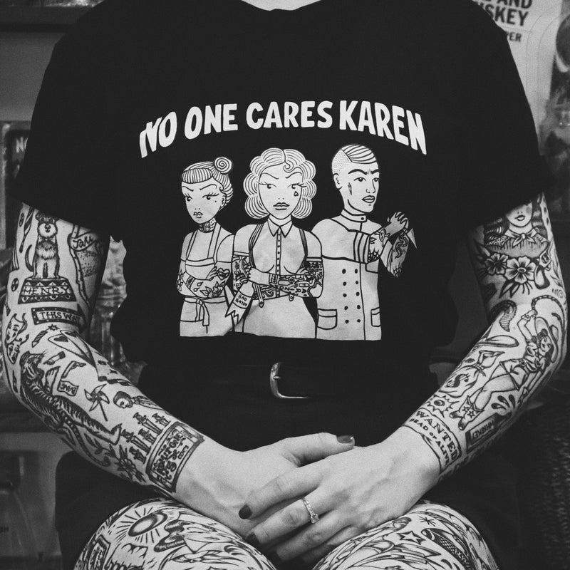 'Karen' Unisex Black T-Shirt